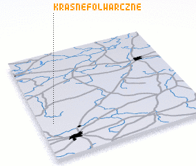 3d view of Krasne Folwarczne