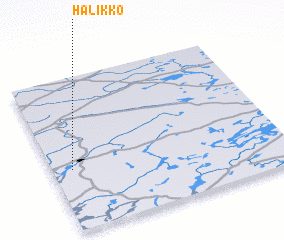 3d view of Halikko