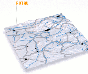 3d view of Potău