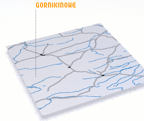 3d view of Górniki Nowe