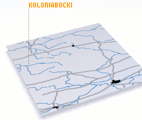 3d view of Kolonia Boćki