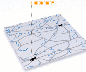 3d view of Horodniany