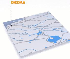 3d view of Kokkola