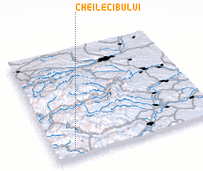 3d view of Cheile Cibului