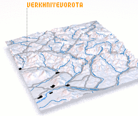 3d view of Verkhniye Vorota