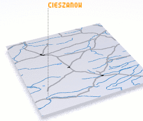 3d view of Cieszanów