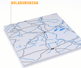 3d view of Wola Dubowska