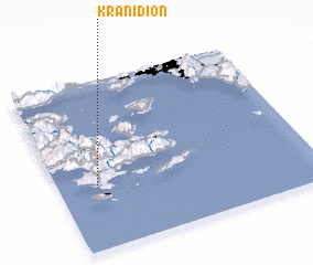 3d view of Kranídion