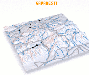 3d view of Găvăneşti