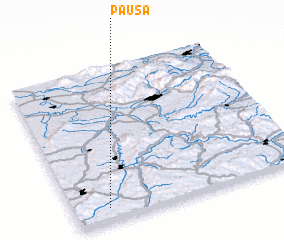 3d view of Păuşa