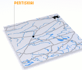 3d view of Pentiškiai