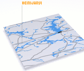 3d view of Heinijärvi