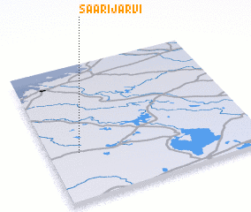 3d view of Saarijärvi