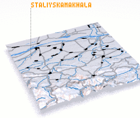 3d view of Staliyska Makhala