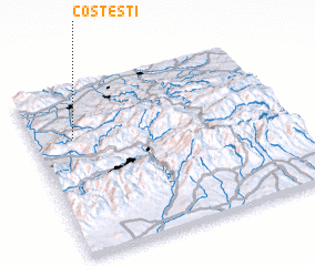 3d view of Costeşti