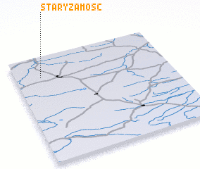 3d view of Stary Zamość