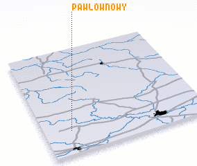 3d view of Pawłów Nowy