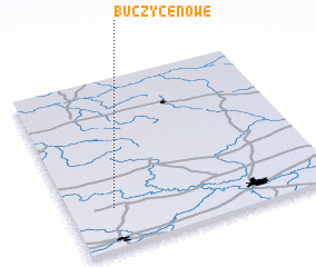 3d view of Buczyce Nowe