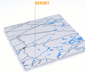 3d view of Bergby