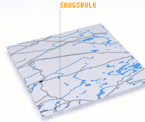 3d view of Skogsböle