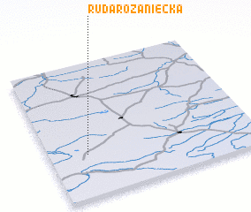 3d view of Ruda Różaniecka