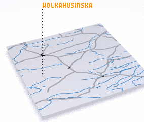 3d view of Wólka Husińska