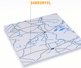 3d view of Dobromyśl