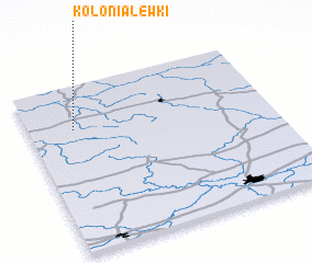 3d view of Kolonia Lewki