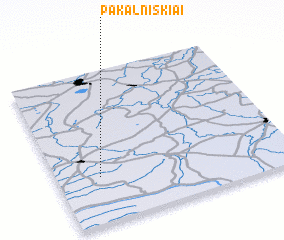 3d view of Pakalniškiai