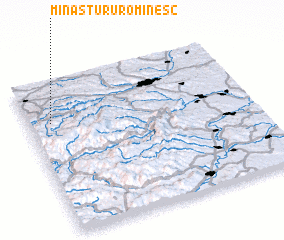 3d view of Mînăşturu Romînesc