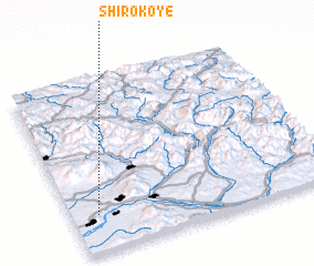 3d view of Shirokoye