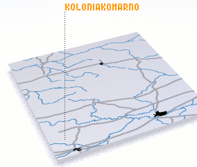 3d view of Kolonia Komarno