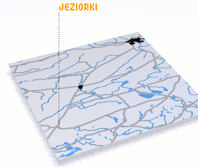 3d view of Jeziorki