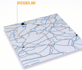 3d view of Visgailiai