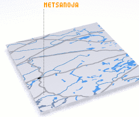 3d view of Metsänoja