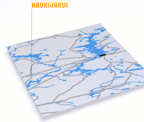 3d view of Haukijärvi