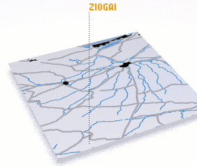 3d view of Žiogai