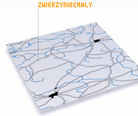 3d view of Zwierzyniec Mały