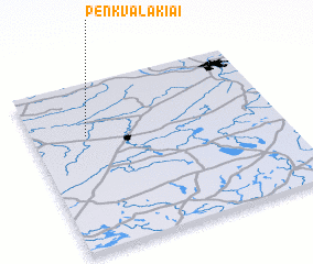 3d view of Penkvalakiai