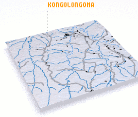 3d view of Kongolo-Ngoma