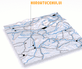 3d view of Horoatu Cehului