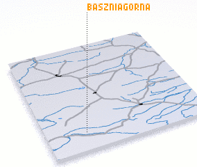 3d view of Basznia Górna