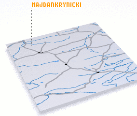 3d view of Majdan Krynicki