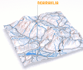 3d view of Néa Iráklia