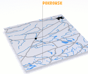 3d view of Pokrowsk