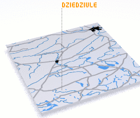 3d view of Dziedziule