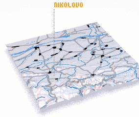 3d view of Nikolovo