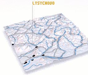 3d view of Lysychovo