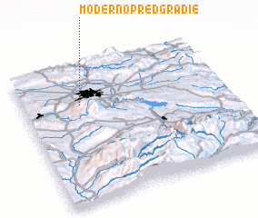3d view of Moderno Predgradie