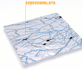 3d view of Dobrova Malaya